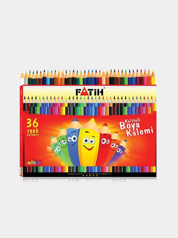 Набор цветных карандашей 36 цветов, FATIH