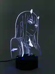 Синий ночник 3D "Милый во Франксе", светодиодный, USB