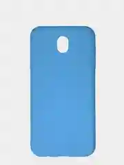 Голубой чехол Samsung Galaxy J7 2017 (SM-J730), Самсунг Галакси Джи7 (СМ-Джи730) силиконовый