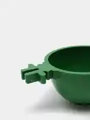 Миска для грызунов и птиц, 30 мл, зеленая