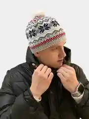Шапка тёплая осень-весна / Шапка на флисе унисекс / Шапка мужская / Шапка женская