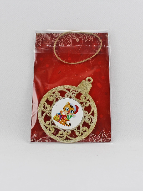 Игрушка тигренок с подарком