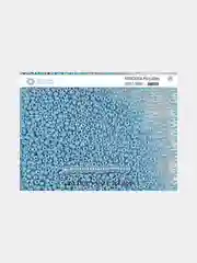Синий меланж чешский бисер Preciosa 10/0, Opaque sfinx, 10 и 50 грамм