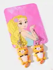 Серьги детские "Тигрята"