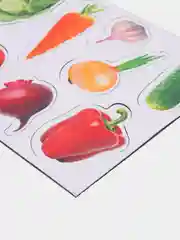 Магниты Овощи. Серия "Магнитные истории"