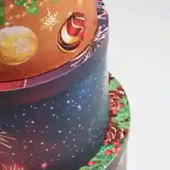Коробка круглая "С Новым годом", 3 вида