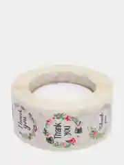 Белый наклейки спасибо