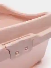 Коралловый меланж лоток для кошачьего туалета с бортом - малый