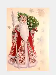 Алый наклейки новогодние для праздника и украшения