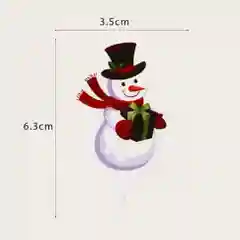 Белый украшение на Новый год для праздничного стола