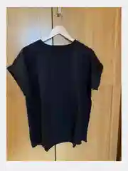 Черный футболка базовая