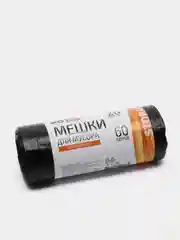 Мешки д/мусора "РЫЖИЙ КОТ" 30л (30шт./рул.), ПНД, черные, 5 мкм 310101