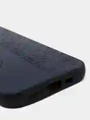 Темно-синий чехол накладка для iPhone,6s/7/8Plus/X/XS/Xr/11/12/13 ProMax Baseus с прострочкой под кожу