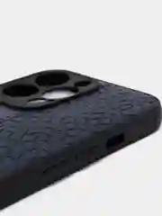 Темно-синий чехол накладка для iPhone,6s/7/8Plus/X/XS/Xr/11/12/13 ProMax Baseus с прострочкой под кожу