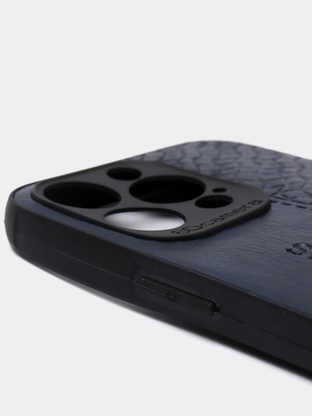 Темно-синий чехол накладка для iPhone,6s/7/8Plus/X/XS/Xr/11/12/13 ProMax Baseus с прострочкой под кожу