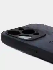 Темно-синий чехол накладка для iPhone,6s/7/8Plus/X/XS/Xr/11/12/13 ProMax Baseus с прострочкой под кожу