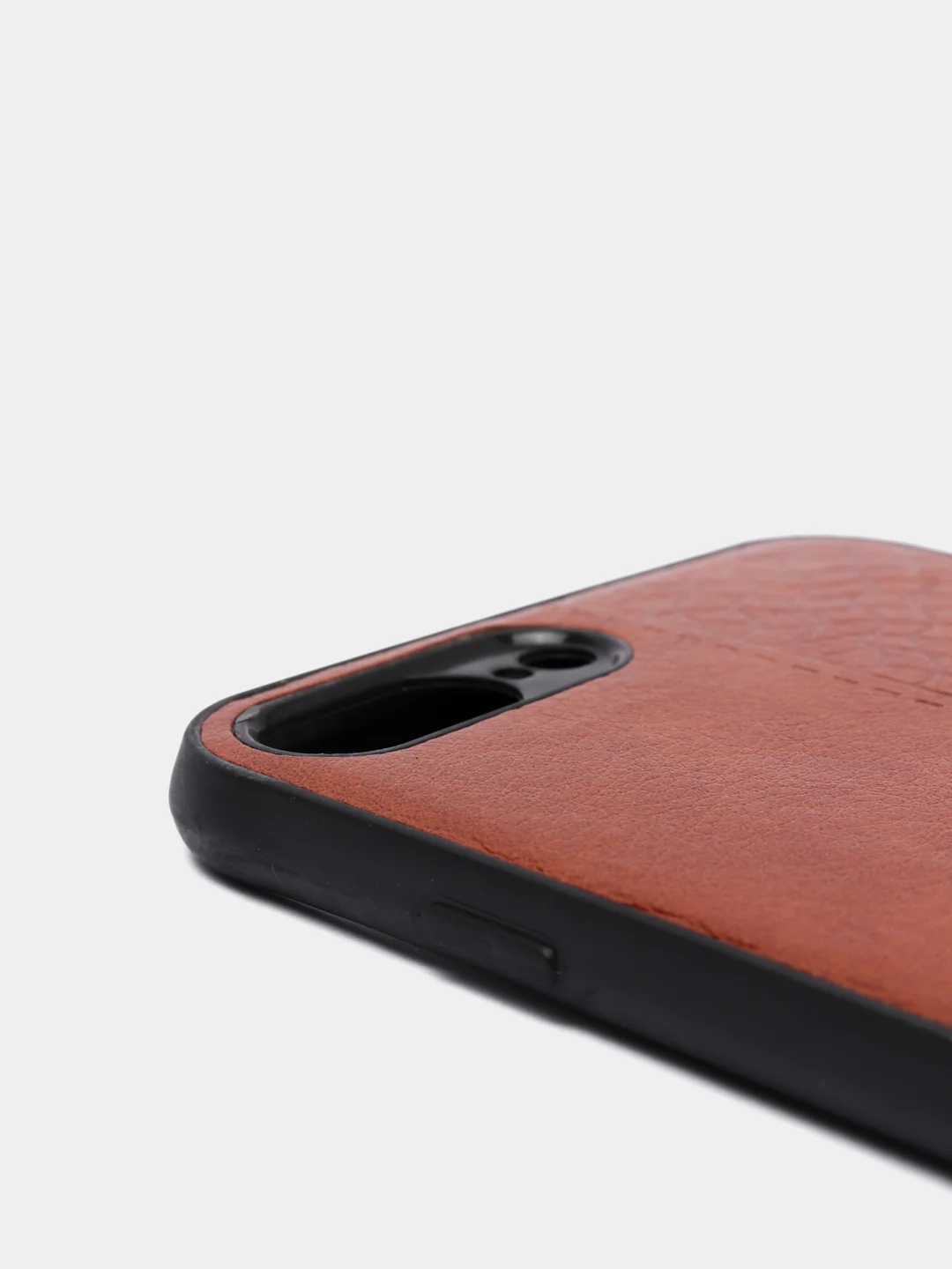 Коричневый чехол накладка для iPhone,6s/7/8Plus/X/XS/Xr/11/12/13 ProMax Baseus с прострочкой под кожу