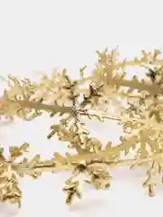 Золотой тесьма снежинки, лента декоративная