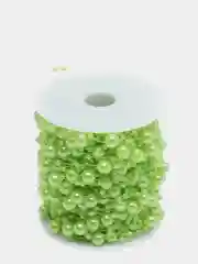 Зеленый бусины на нитке для рукоделия