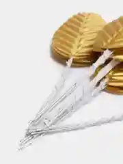 Золотой листья искусственные на проволоке