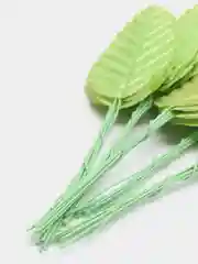 Лайм листья искусственные на проволоке