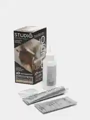 Комплект STUDIO Professional 3D HOLOGRAPHY для окрашивания волос 90.105 пепельный блондин