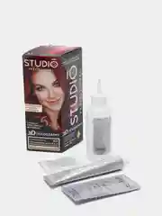 Комплект STUDIO Professional 3D HOLOGRAPHY для окрашивания волос 6.5 рубиново-красный