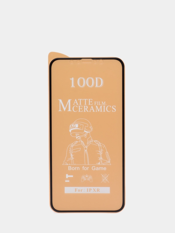 Защитное гибкое стекло для Apple Iphone 11/XR/6.1, CERAMICS 9D Full Glue