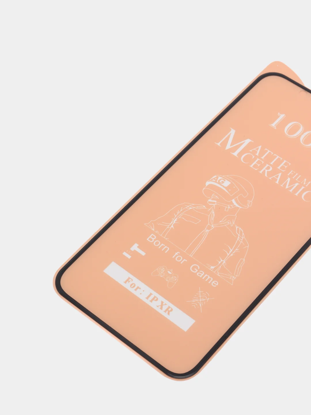 Защитное гибкое стекло для Apple Iphone 11/XR/6.1, CERAMICS 9D Full Glue