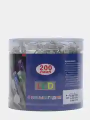 Белый электрогирлянда "Занавес" LED, 1.5-3 м
