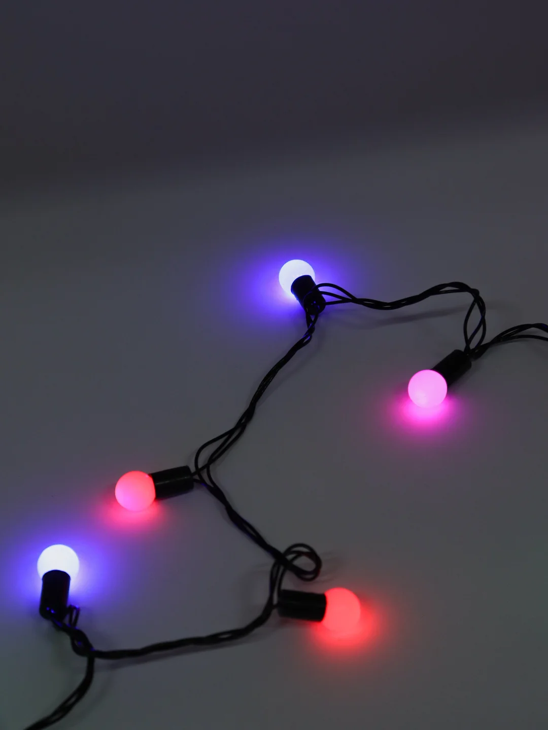 Гирлянда - шарики, мульти LED(4-9м)