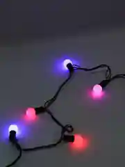 Гирлянда - шарики, мульти LED(4-9м)