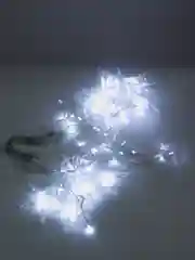 Белый светодиодная LED гирлянда-занавес Звезды
