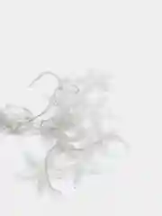 Белый светодиодная LED гирлянда-занавес Звезды