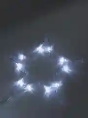 Белый светодиодная LED гирлянда-занавес Звезды