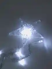 Белый светодиодная LED гирлянда-занавес Звезды