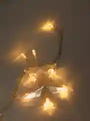 Желтый светодиодная LED гирлянда-занавес Звезды