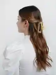Лимонный заколка-краб для волос, крабик