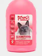 Ms.Kiss шампунь-кондиционер, Изящная пантера для кошек с короткой шерстью