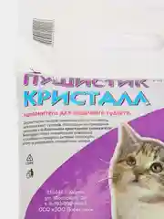 4 л, "Пушистик" Кристалл. Минеральный и силикагелевый наполнитель