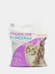 4 л, "Пушистик" Кристалл. Минеральный и силикагелевый наполнитель