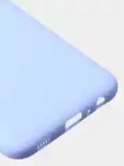Светло-синий чехол для Samsung A03s цветной матовый