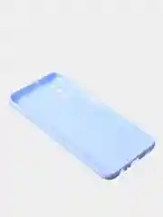 Светло-синий чехол для Samsung A03s цветной матовый