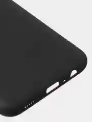 Черный чехол для Samsung A03s цветной матовый
