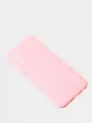 Розовый чехол для Samsung A03s цветной матовый