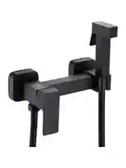 Черный hansen HL62204 QUADRO смеситель для гигиенического душа, настенное биде