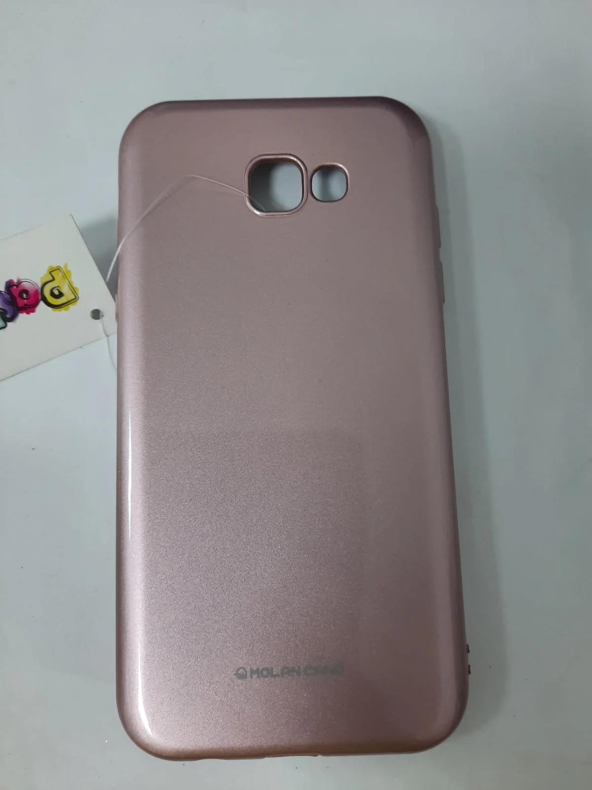Розовый чехол для Samsung A7 2017