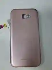Розовый чехол для Samsung A7 2017