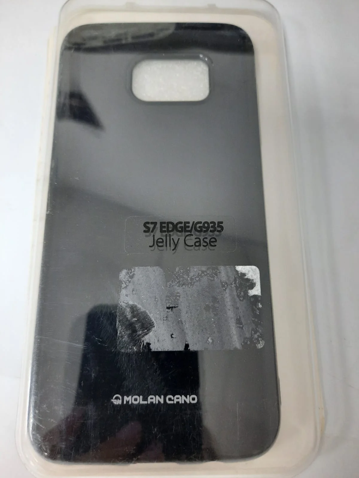 Черный чехол для Samsung  S7 Edge