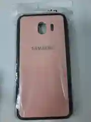 Розовый чехол для Samsung J4 2018, силиконовый